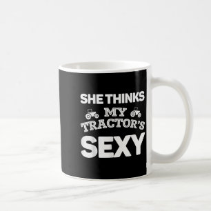 Mug Elle Pense Que Mes Tracteurs Y T Shirt Funny Boyfr