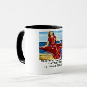 Mug Elle qui danse avec des bétail poursuit… (Devant gauche)