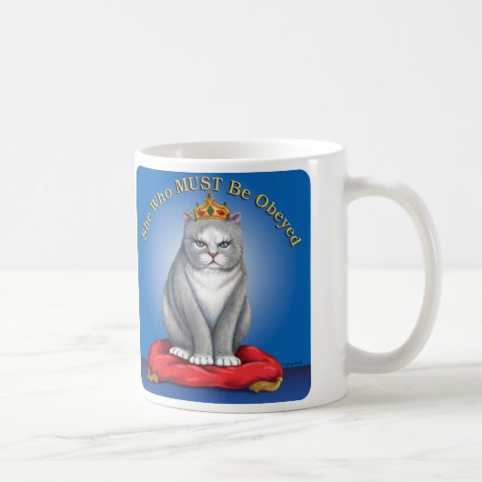 Mug Elle qui doit être obéie (Droite)