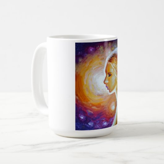 Mug Elle regarde les étoiles (Devant gauche)