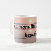 Mug Elle rend la vie belle (Devant gauche)