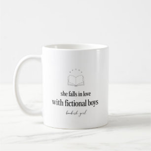 Mug Elle Tombe Amoureuse Des Garçons Fictionnels Roma