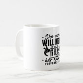 Mug Elle Travaille Volontiers Lab Tech Technicien De L (Devant gauche)