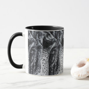 Mug Ellie Elephant Asiatique Faune Jungle Animal Art