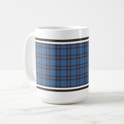 Mug Elliot Clan Tartan (Devant gauche)