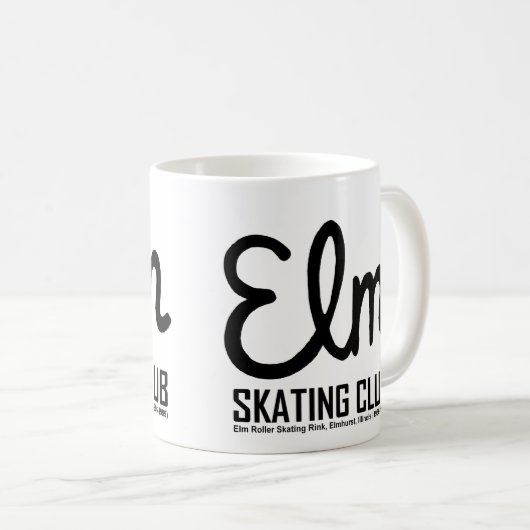 Mug Elm Skating Club, Elmhurst, Illinois (Devant droit)