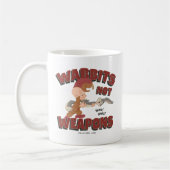 Mug ELMER FUDD™ & BUGS BUNNY™ "Les lapins ne sont pas (Gauche)