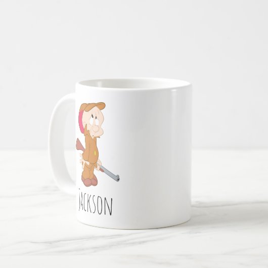 Mug ELMER FUDD™ | Pose effrayée (Devant gauche)
