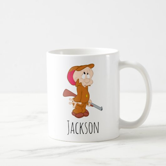 Mug ELMER FUDD™ | Pose effrayée (Droite)
