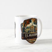 Mug Elmhurst, Illinois | VINTAGE (Devant droit)