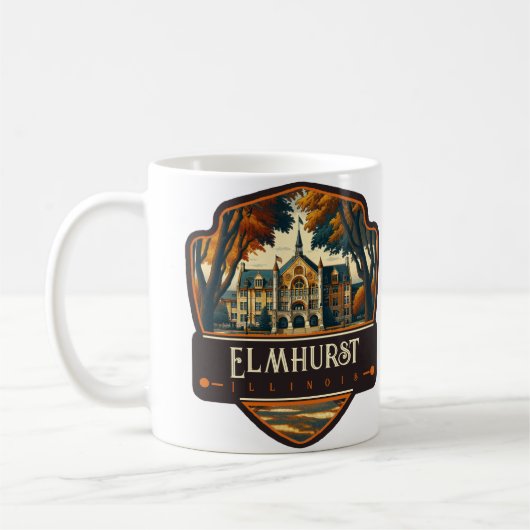 Mug Elmhurst, Illinois | VINTAGE (Gauche)