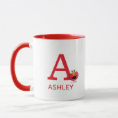 Mug Elmo Ajoutez Votre Nom Et Votre Monogramme A (Gauche)