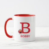 Mug Elmo Ajoutez Votre Nom Et Votre Monogramme B (Gauche)