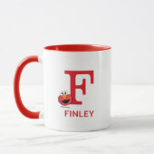 Mug Elmo Ajoutez Votre Nom Et Votre Monogramme F (Gauche)