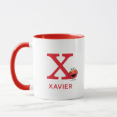 Mug Elmo Ajoutez Votre Nom Et Votre Monogramme X (Gauche)