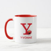 Mug Elmo Ajoutez Votre Nom Et Votre Monogramme Y (Gauche)