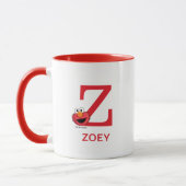Mug Elmo Ajoutez Votre Nom Et Votre Monogramme Z (Gauche)