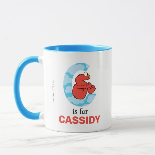 Mug Elmo Alphabet | C Nuages (Gauche)