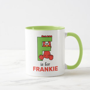 Mug Elmo Alphabet   F Vert