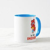 Mug Elmo Alphabet | I Crème Glacée (Devant droit)