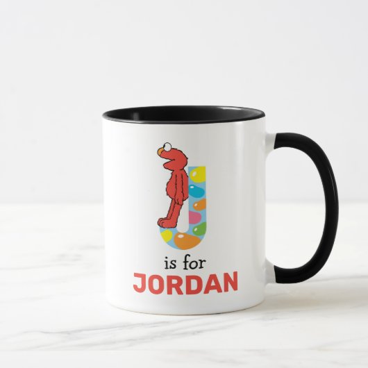 Mug Elmo Alphabet | J Haricot (Droite)