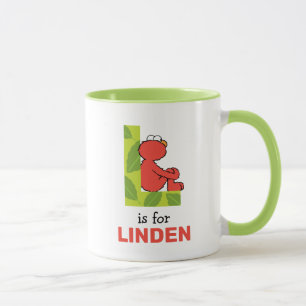 Mug Elmo Alphabet   L feuille