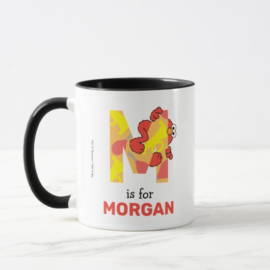 Mug Elmo Alphabet | Musique M (Gauche)