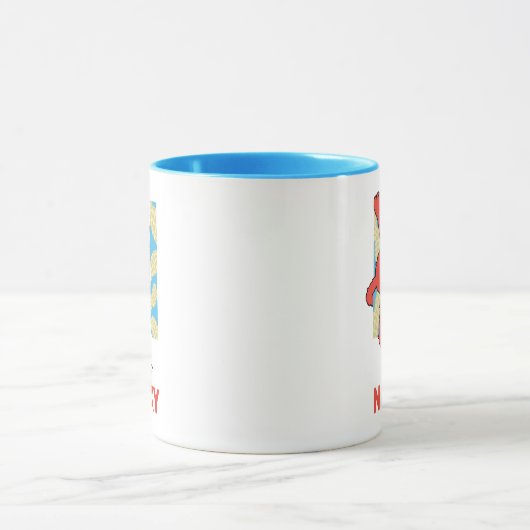 Mug Elmo Alphabet | N Nuages (Centre)