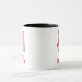Mug Elmo Alphabet | N rose (Centre)