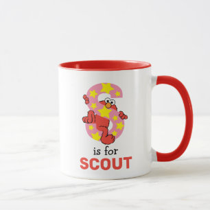 Mug Elmo Alphabet   S étoile