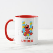 Mug Elmo Alphabet | U Parapluie (Gauche)