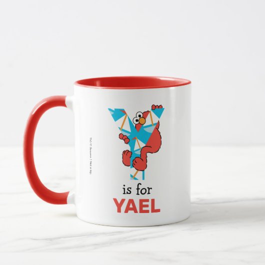 Mug Elmo Alphabet | Yacht Y (Gauche)