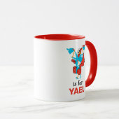 Mug Elmo Alphabet | Yacht Y (Devant droit)