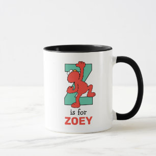 Mug Elmo Alphabet   Z TURQUOISE