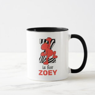 Mug Elmo Alphabet   Z Zebra