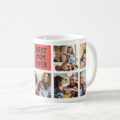 Mug Elmo Big Face | Maman - Photo Collage (Devant droit)