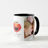 Mug Elmo Big Face | Meilleure maman - Photo (Devant droit)