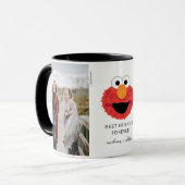 Mug Elmo Big Face | Meilleurs Amis - Photo (Devant gauche)