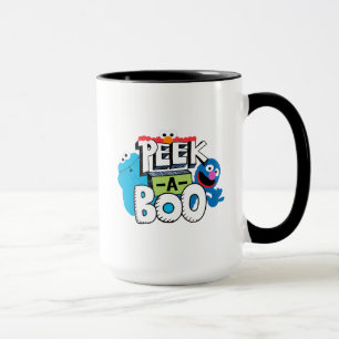 Mug Elmo, Cookie & Grover Peek-a-Boo