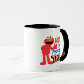 Mug Elmo | Enserrez ce monstre serré (Devant droit)