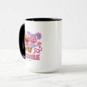 Mug Elmo et Abby| Wow si adorable (Devant gauche)