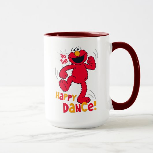 Mug Elmo | Faire la joyeuse danse (Droite)