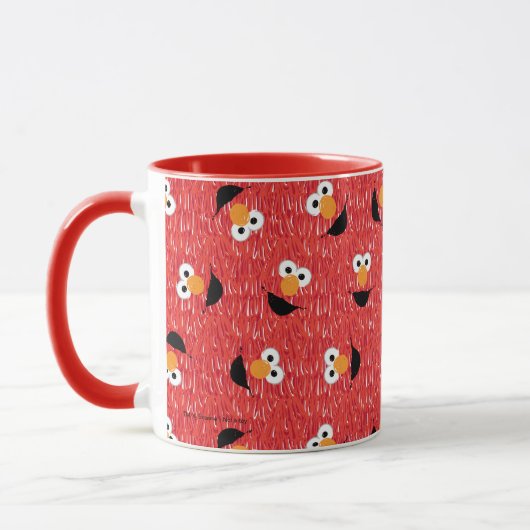 Mug Elmo Fur Motif (Gauche)