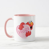 Mug Elmo "Hugs" Valentine Heart Candy (Gauche)