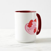 Mug Elmo "Hugs" Valentine Heart Candy (Devant droit)