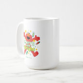 Mug Elmo | Joyeux et lumineux (Devant gauche)