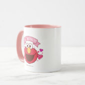 Mug Elmo | Mon Coeur Appartient À Elmo (Devant gauche)