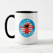 Mug Elmo président - Drapeau (Gauche)