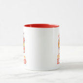 Mug Elmo qui fait coucou graphique rétro Tickle Me Elm (Centre)