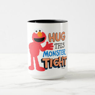 Mug Elmo   Serre ce monstre très fort